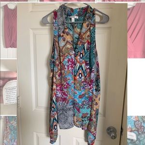 Spense Sleeveless blouse plus size